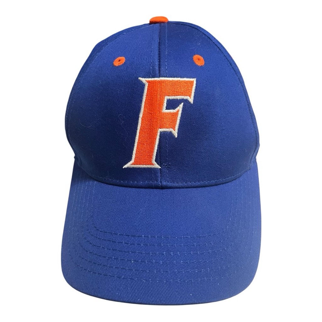 Florida Gators Vibrant Blue Cap With Orange Lettering